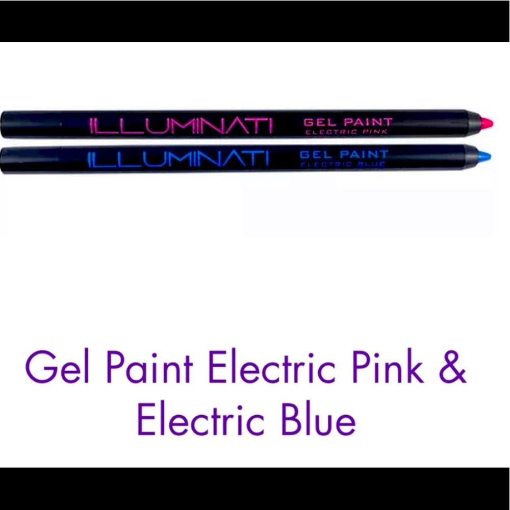 ILLUMINATI Gel Paint Electric Pink/Blue eyeliners